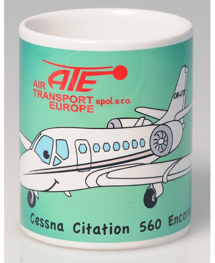 Hrnček- lietadlo Cessna Citation 560 Encore