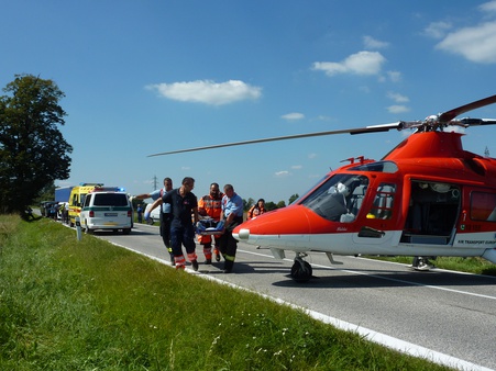 Pri dopravnej nehode pri obci Pernek sa zranil motorkár