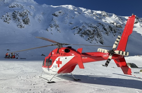 Záchranársky vrtuľník dnes opäť v akcii pod Chopkom