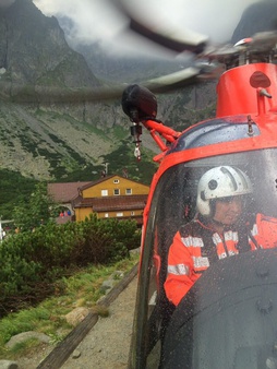 Leteckí záchranári pomáhali 4-mesačnému bábätku, aj turistovi