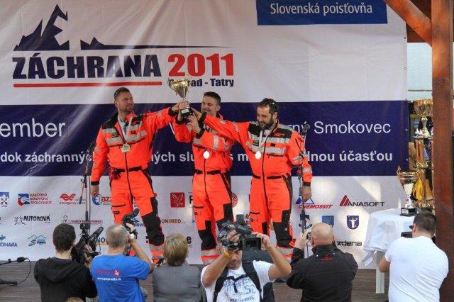 Posádka ATE najlepšou slovenskou posádkou v kategórii RLP na medzinárodnej súťaži Záchrana 2011