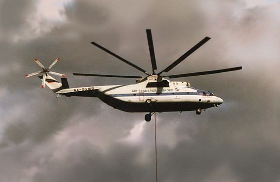 Prenájom vrtuľníka Mi-17