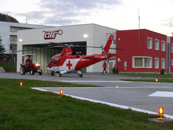 New station and hangar in Banska Bystrica
