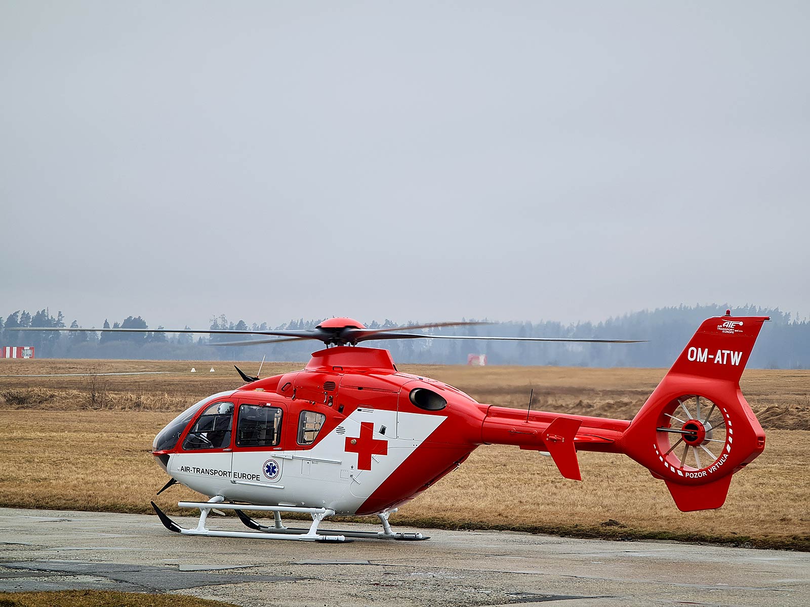 Nový vrtuľník EC 135